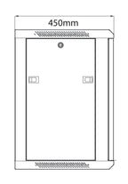 Rack Cabinet 12U x 450mm Deep - Apollo Music School