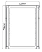 Rack Cabinet 15U x 450mm Deep - Apollo Music School