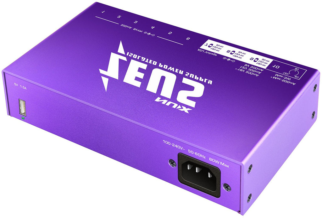 Zeus Guitar Pedal Power Supply - Apollo Music School