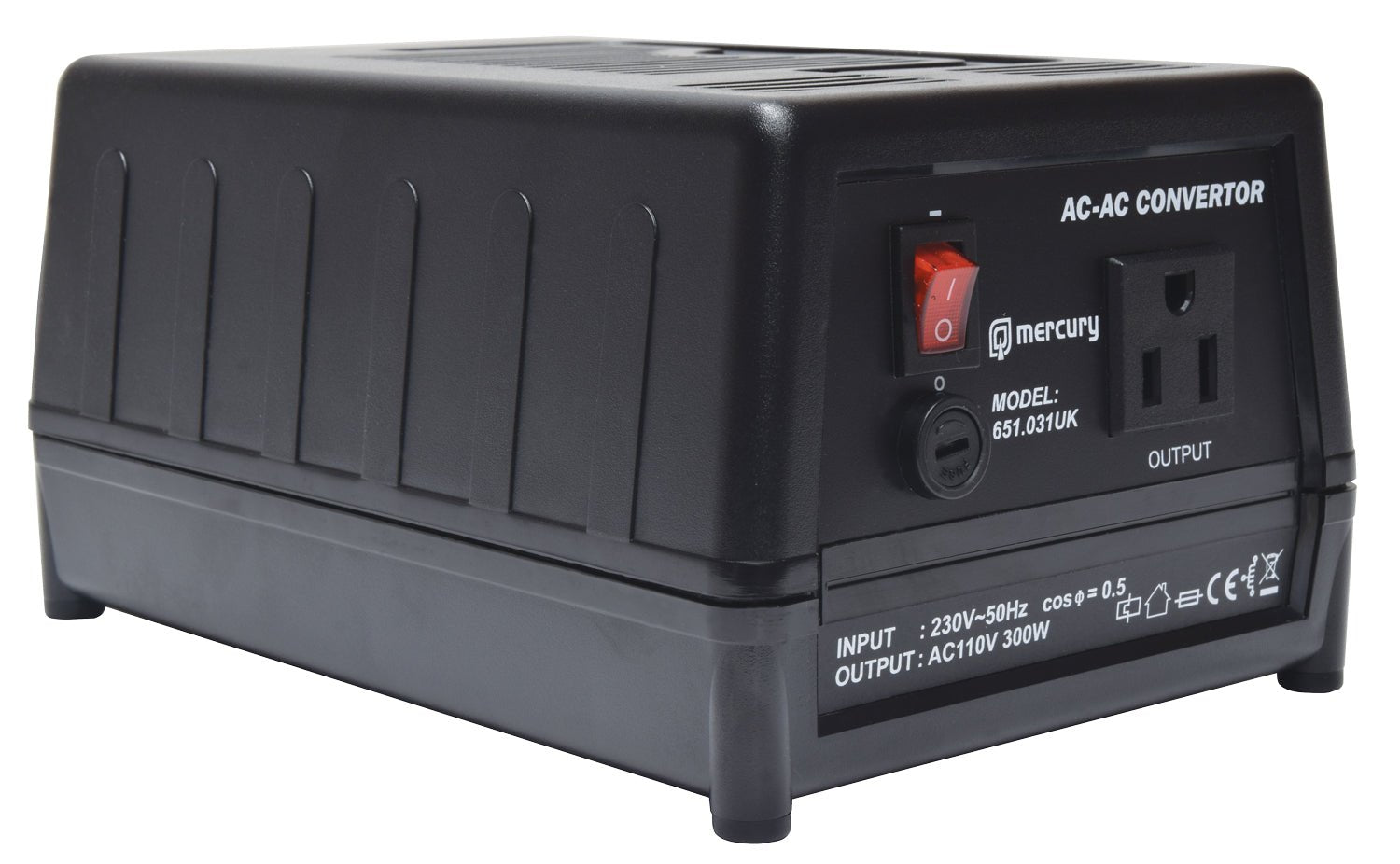 (UK version) Step down230 - 120Vac converter, 300W - Apollo Music School