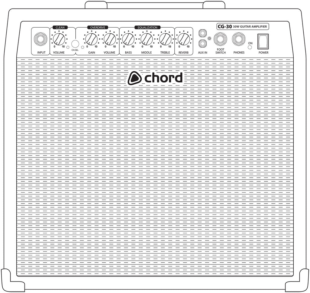 CG - 30 Guitar Amplifier 30w - Apollo Music School
