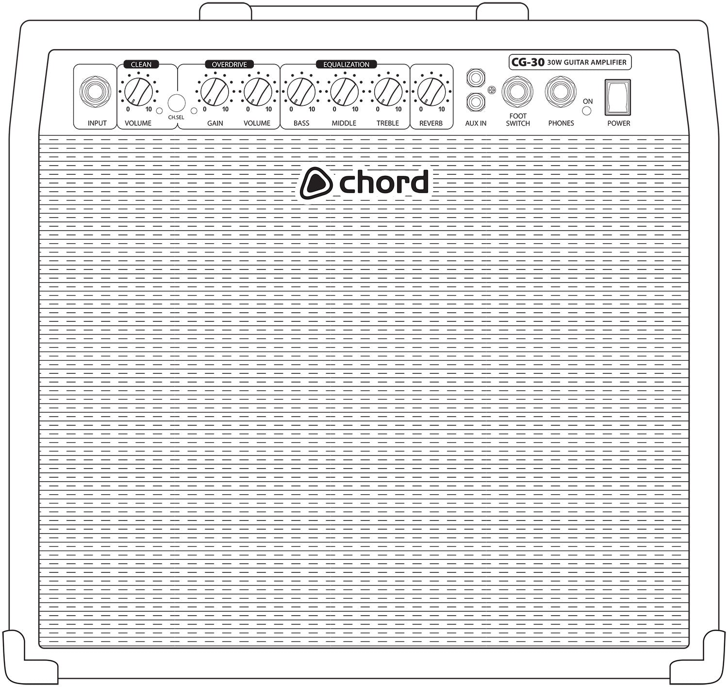 CG - 30 Guitar Amplifier 30w - Apollo Music School