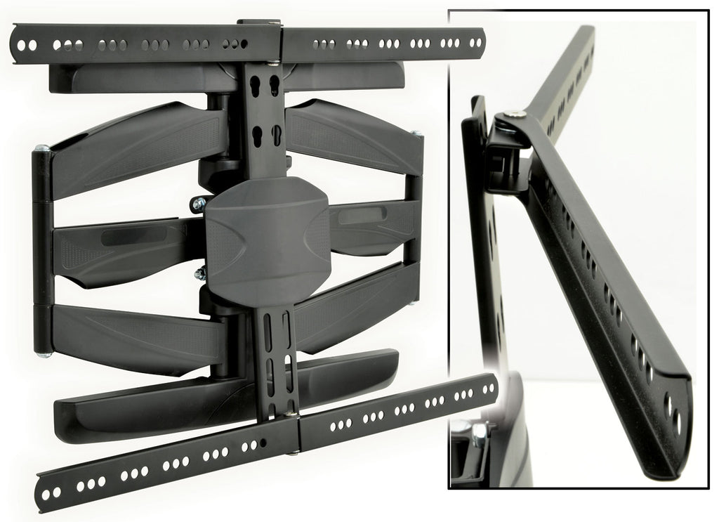 Full Motion Double Arm Curved & Flat TV Wall Bracket 32" to 65" - Apollo Music School