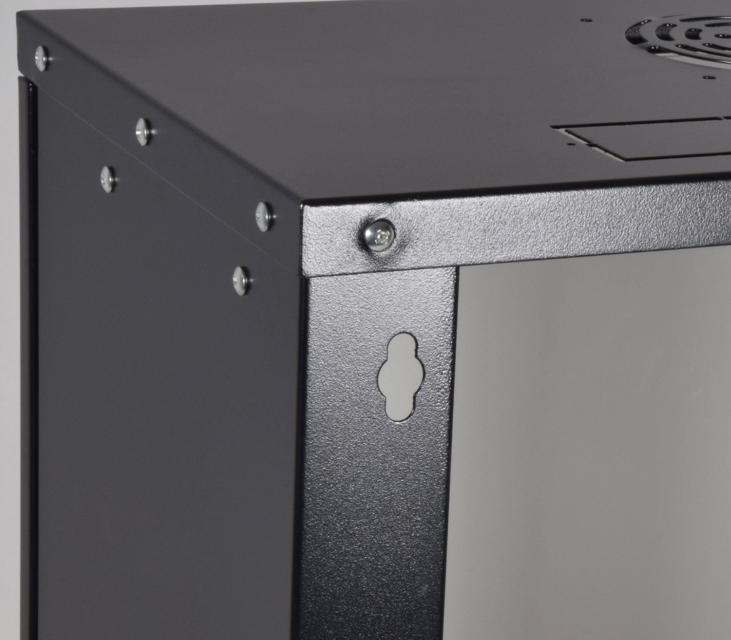 12U Shallow Rack Wall Cabinet - Apollo Music School