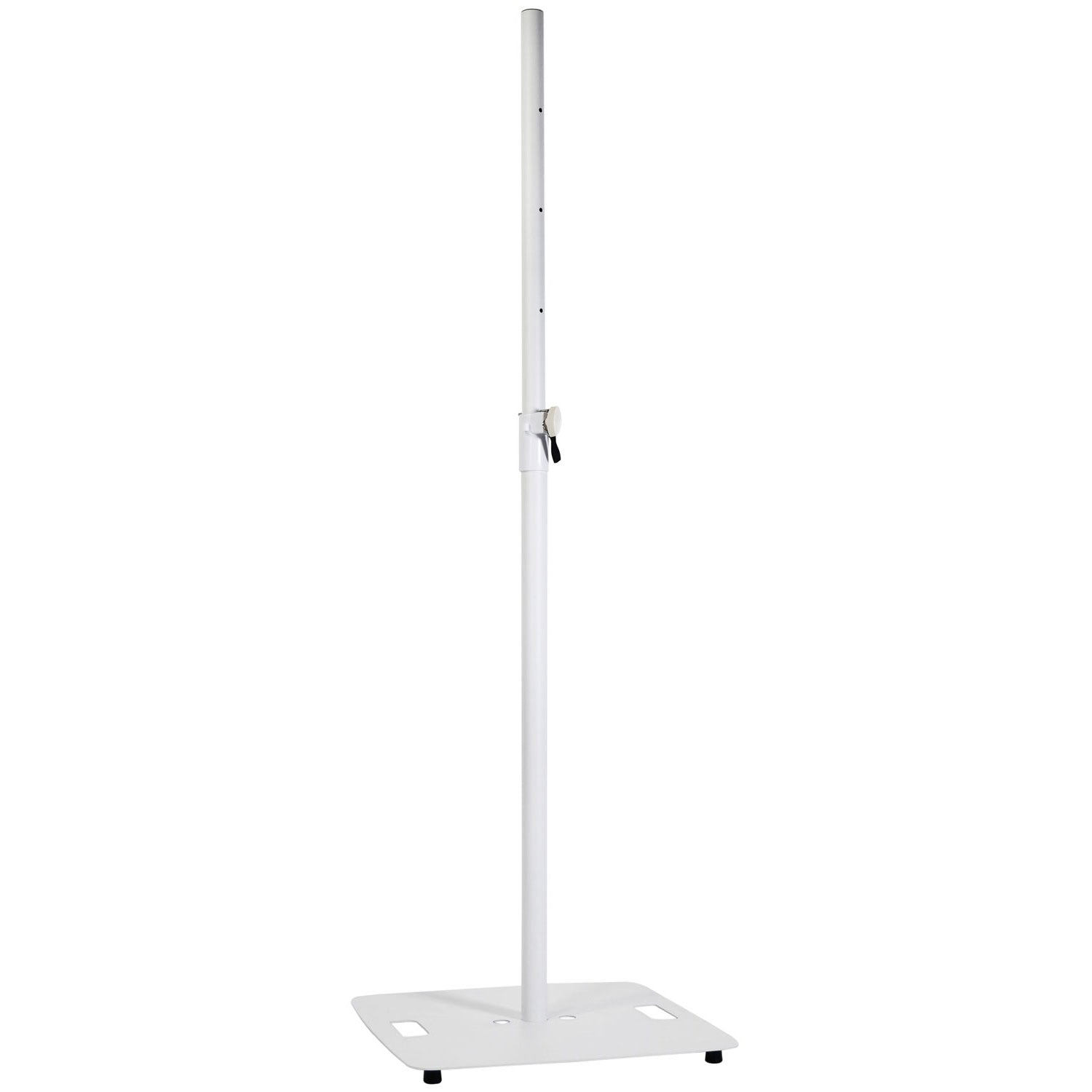 Speaker Stand with Square Base - White - Apollo Music School