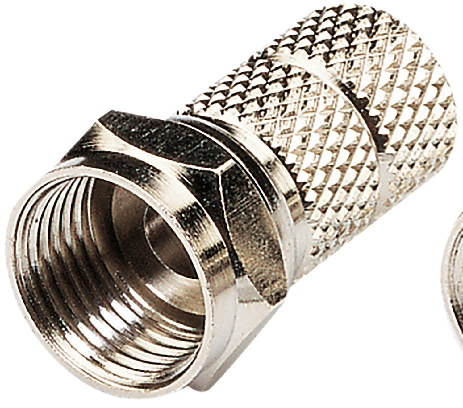 STV19F F connector twist on for RG6 and 100 type cable, bulk pack - Apollo Music School