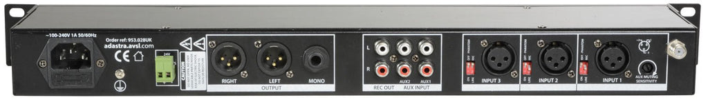 MM321 Rack Mixer + BT/USB/FM Player - Apollo Music School