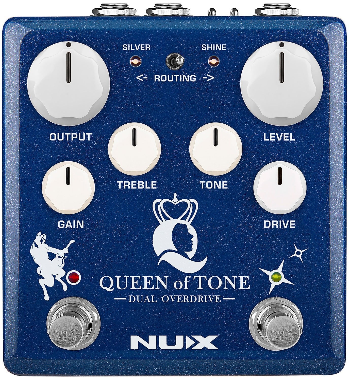 Queen of Tone Dual Overdrive Pedal - Apollo Music School