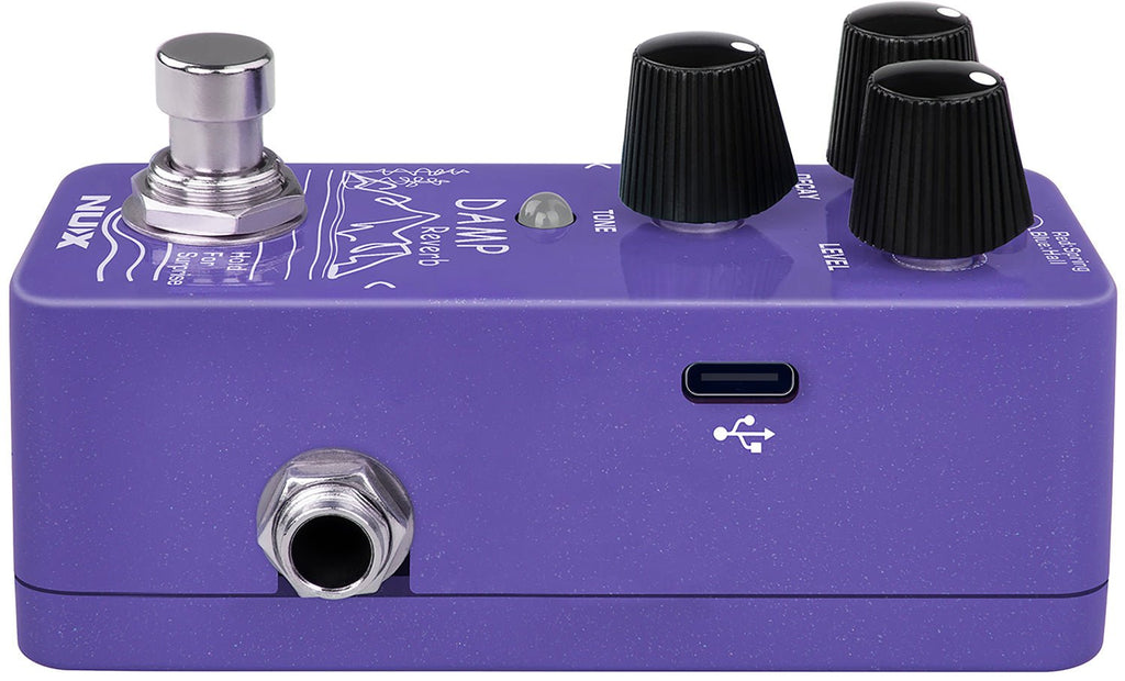 Damp Digital Reverb Pedal - Apollo Music School