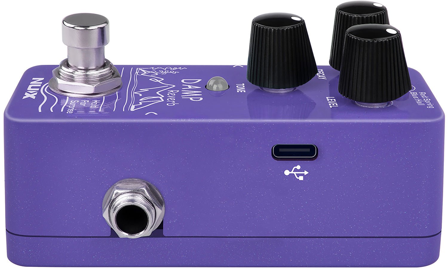 Damp Digital Reverb Pedal - Apollo Music School