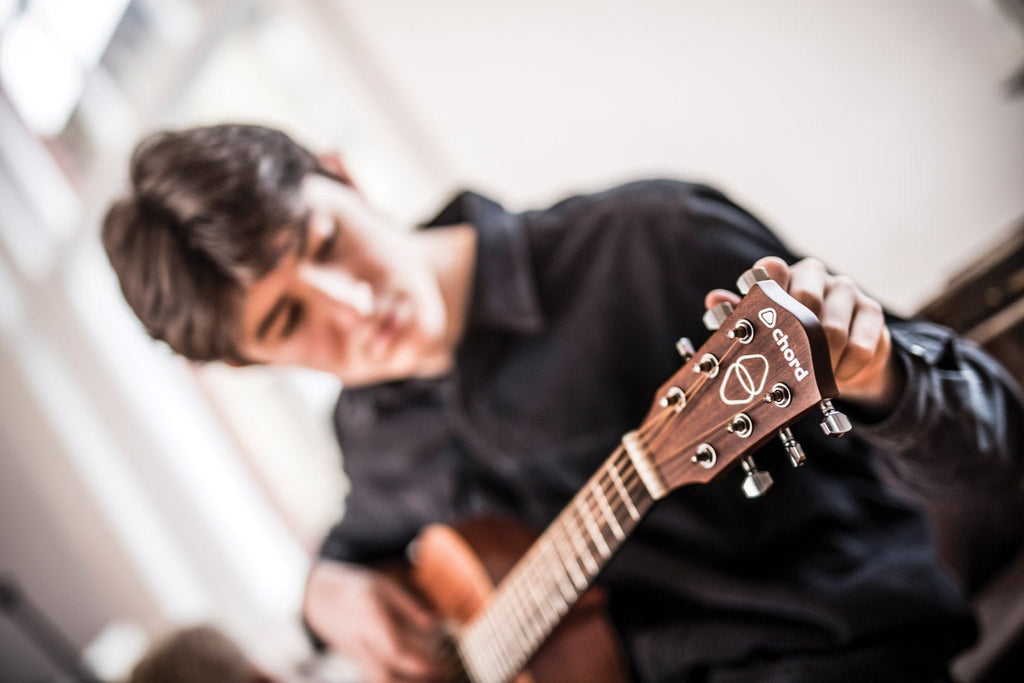 Sapele compact acoustic guitar - Apollo Music School