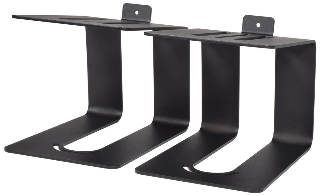 Elevated Desktop Speaker Stands - Apollo Music School