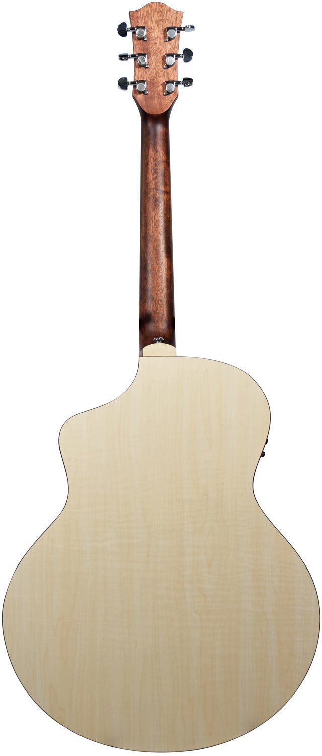 Nomad Electro - Acoustic Guitar White Quilted Maple - Apollo Music School