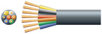 Lighting/Trailer Cable, 7 x (22 x 0.2mmØ) Black 100m - Apollo Music School