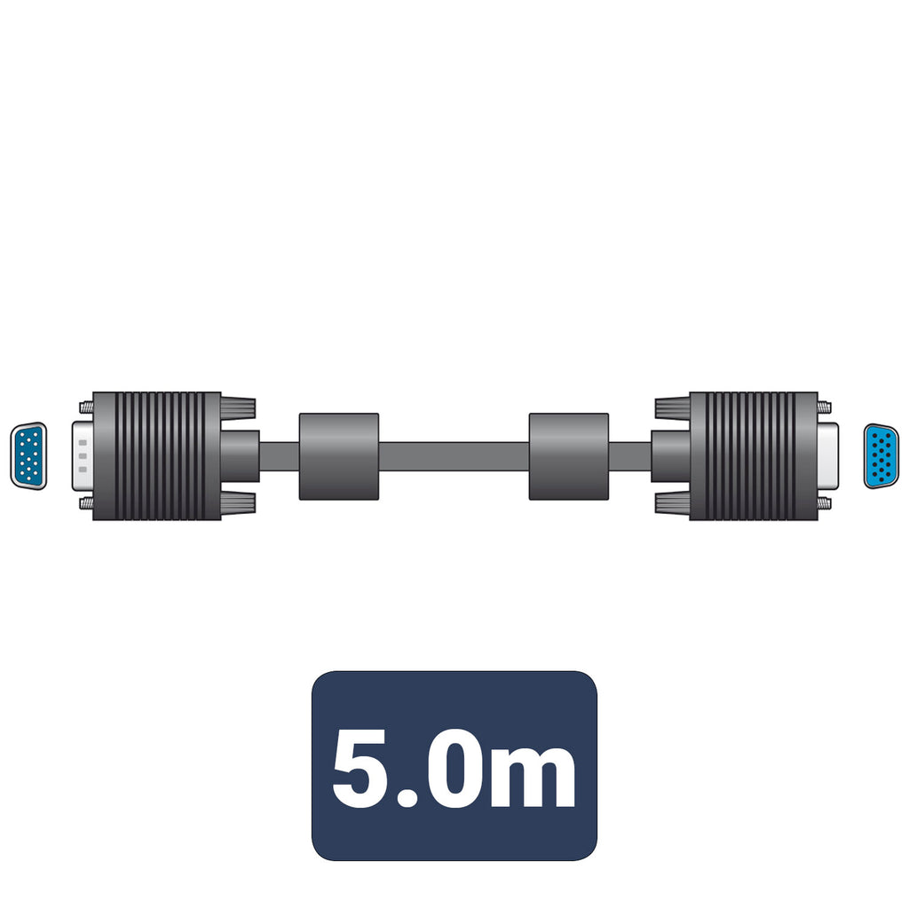 VGA plug to plug lead 5.0m - Apollo Music School