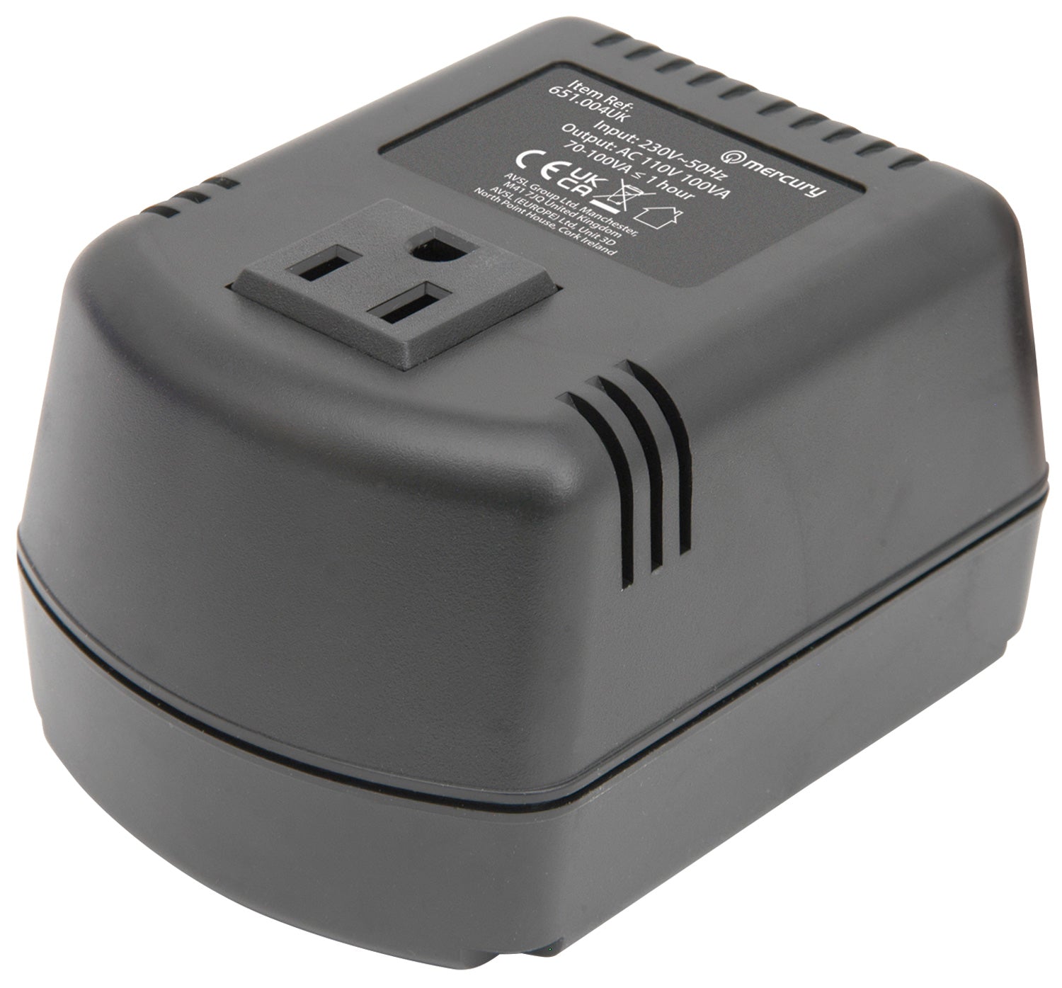 (UK version) Step down voltage converter 230V - 110V 100W - Apollo Music School