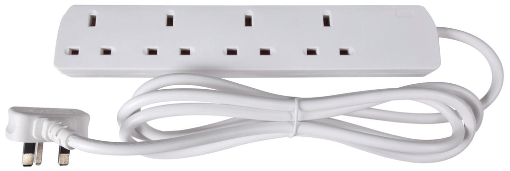 UK 4 - Gang Extension Lead 2.0m - Apollo Music School