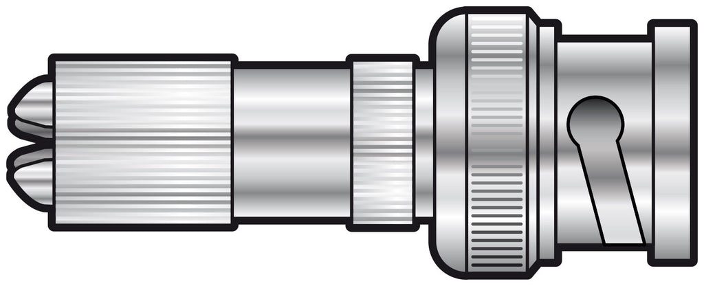 High Quality BNC Plug, Gold Contact, Screw termination, For 6.5mmØ cables - Apollo Music School
