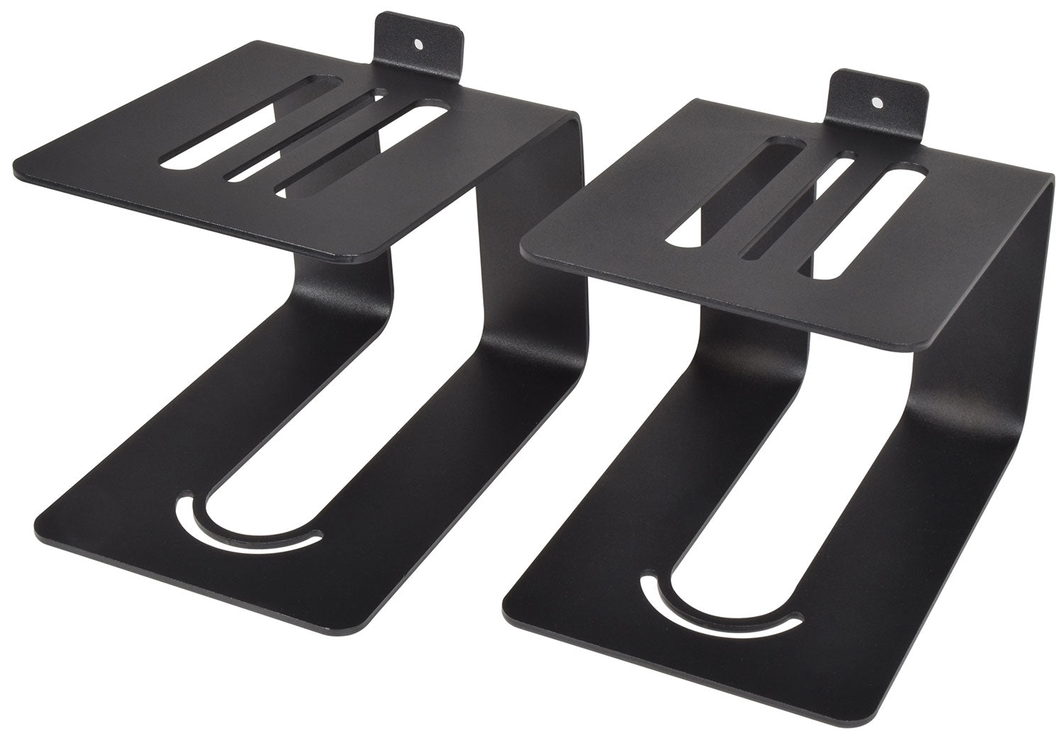 Elevated Desktop Speaker Stands - Apollo Music School