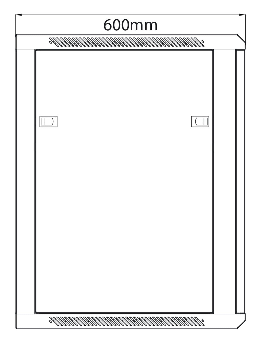 Rack Cabinet 15U x 600mm Deep - Apollo Music School