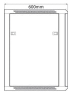 Rack Cabinet 15U x 600mm Deep - Apollo Music School