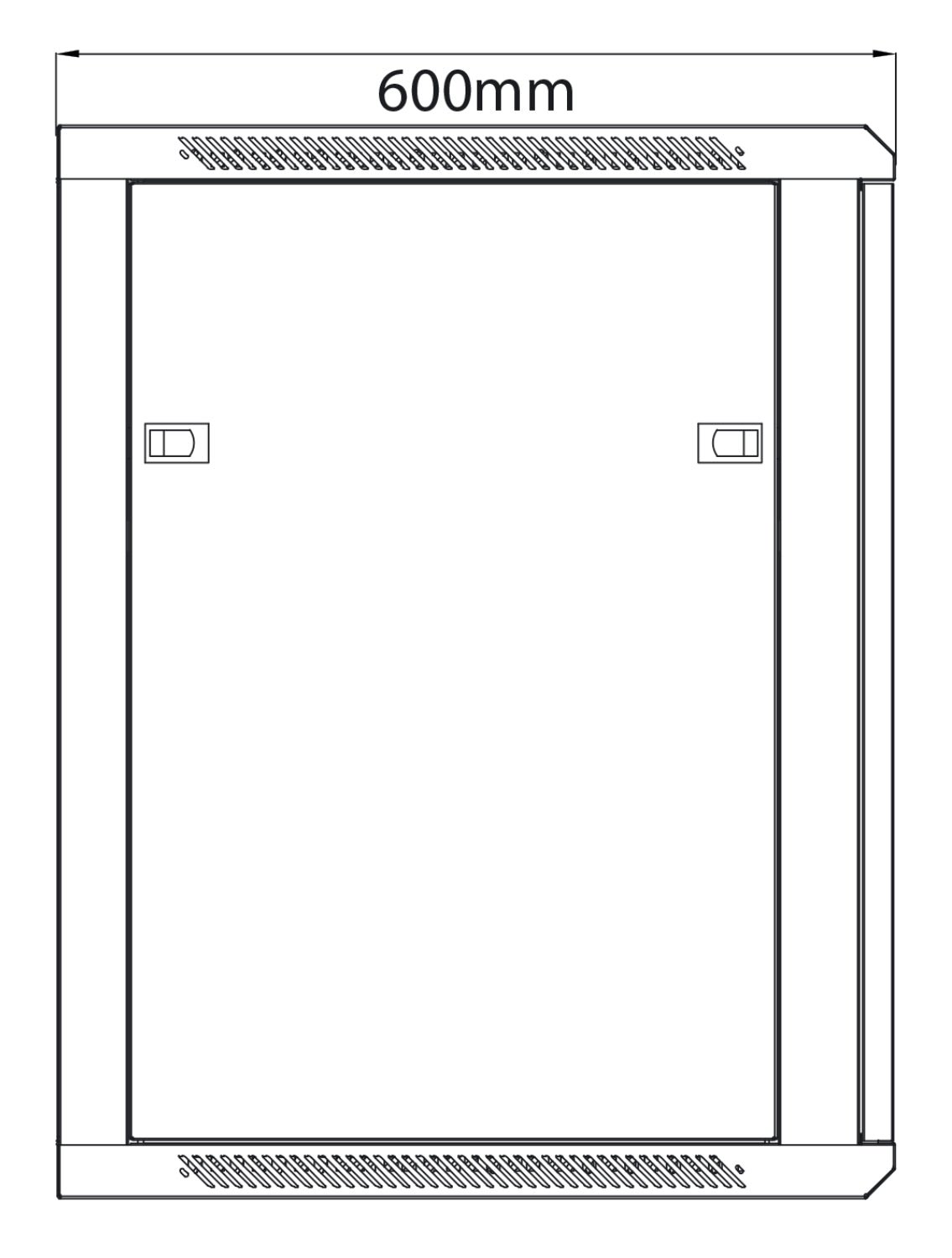 Rack Cabinet 15U x 600mm Deep - Apollo Music School