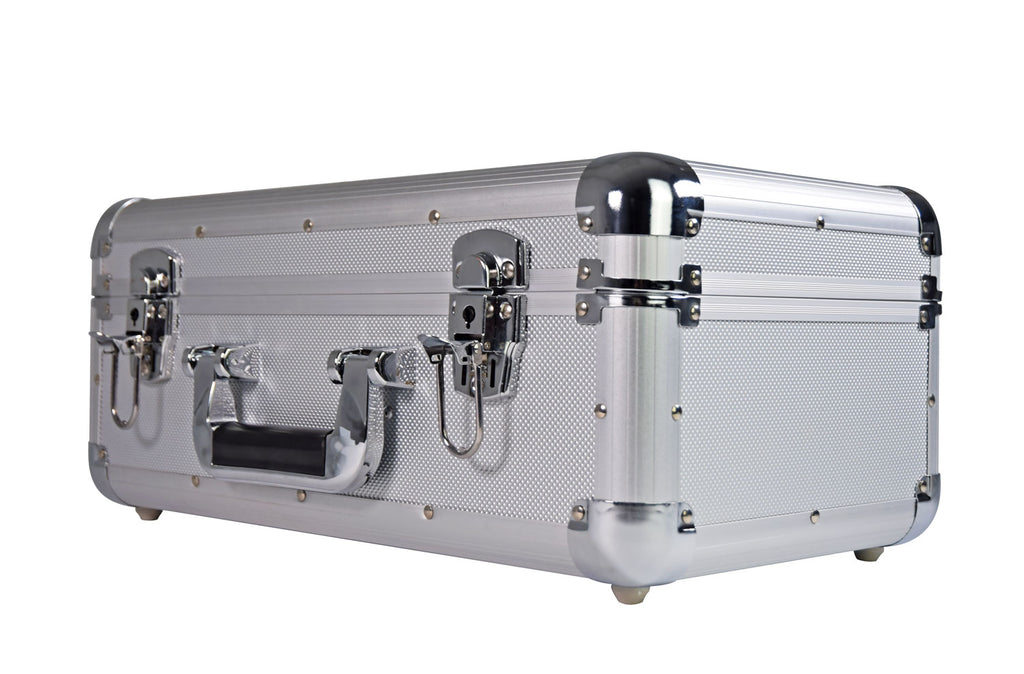 Aluminium CD flight case, 60 CDs - Apollo Music School