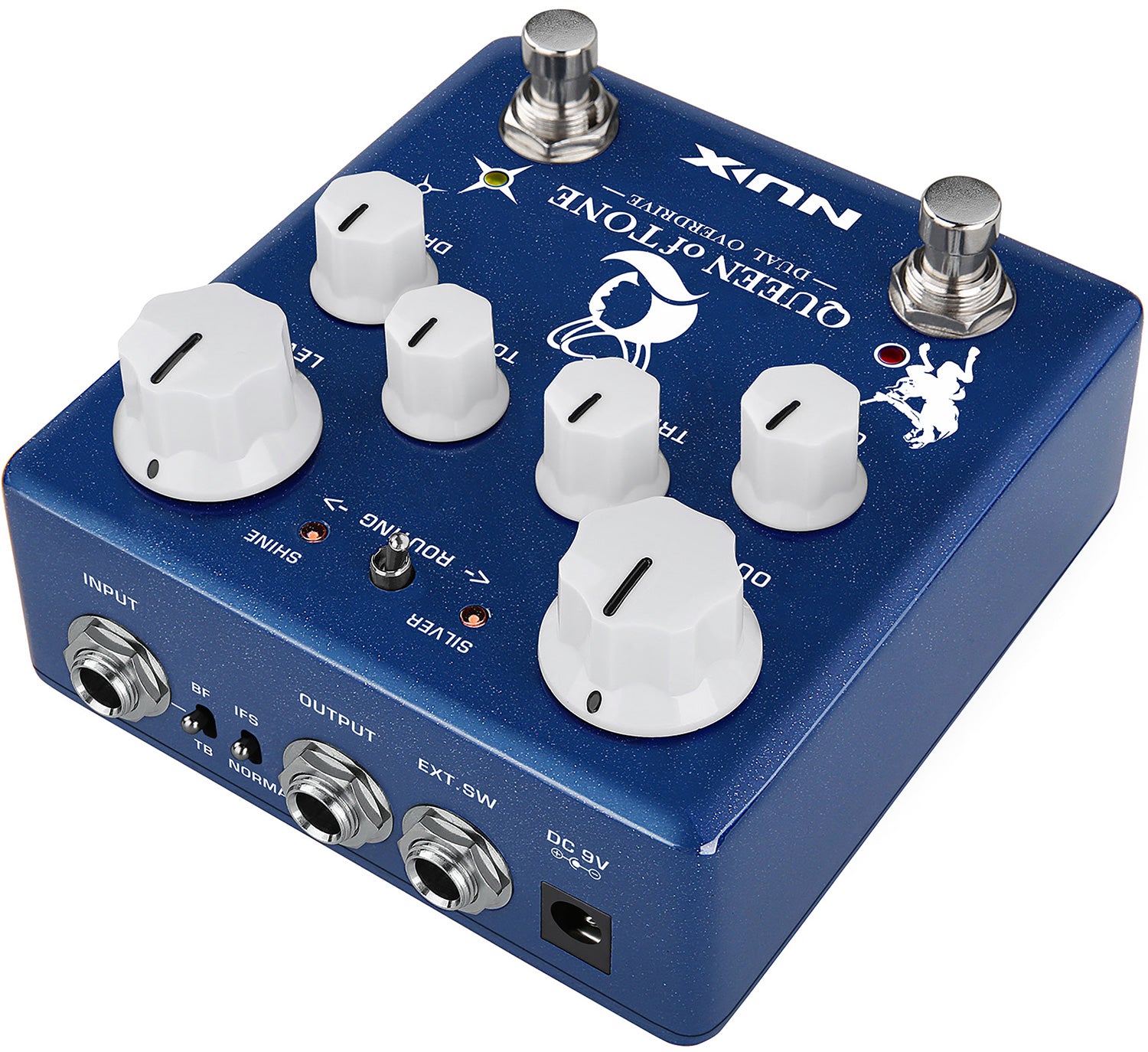 Queen of Tone Dual Overdrive Pedal - Apollo Music School