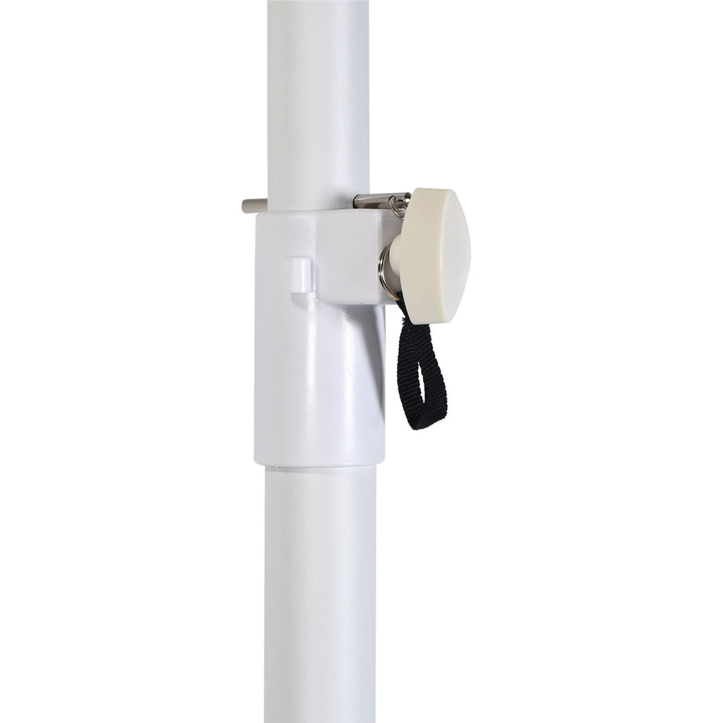 Speaker Stand with Square Base - White - Apollo Music School