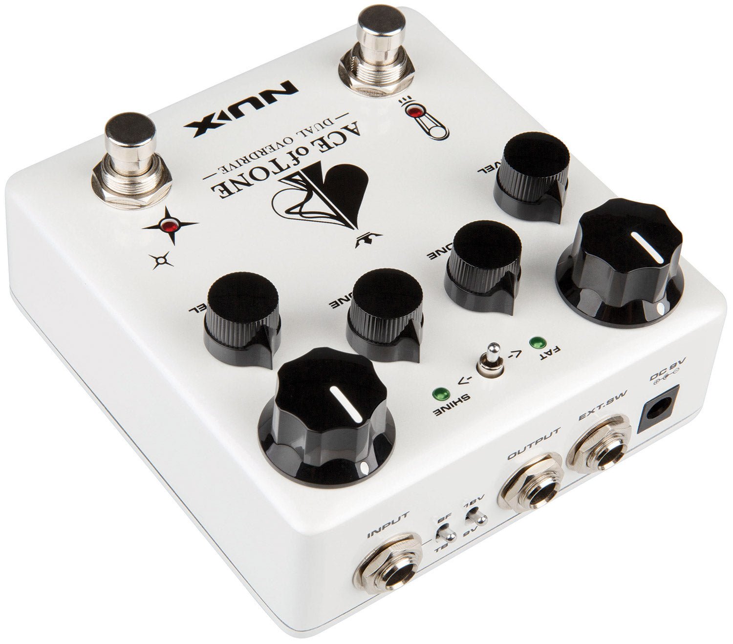 Ace of Tone Dual Overdrive Pedal - Apollo Music School