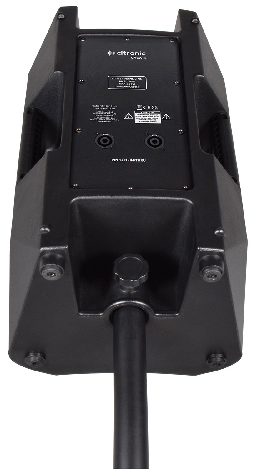 CASA - 8 Passive 8" Full Range PA Cabinet 150Wrms - Apollo Music School