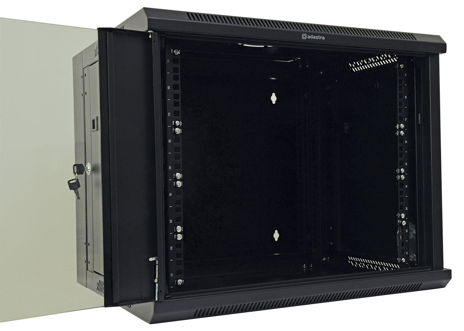 Hinged Rack Cabinet 9U - Apollo Music School