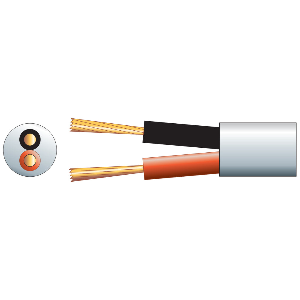 Hi Flex Double Insulated Speaker cable, 2 x (24 x 0.2mmØ) LSZH - Apollo Music School
