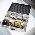 Aluminium CD flight case, 120 CDs - Apollo Music School