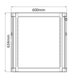 Rack Cabinet 12U x 450mm Deep - Apollo Music School