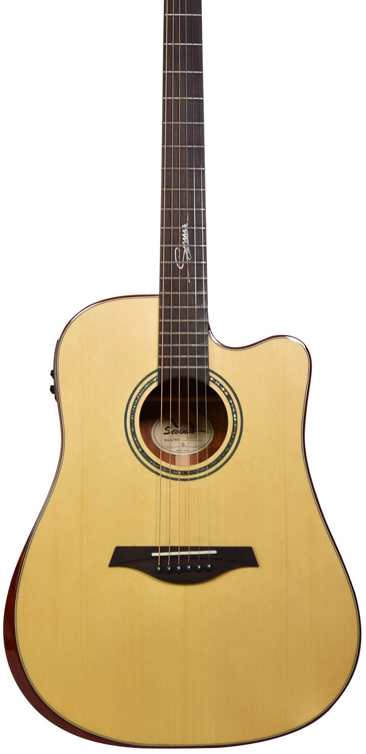 Sevinia Solid Body Western Electro - Acoustic Guitar - Apollo Music School