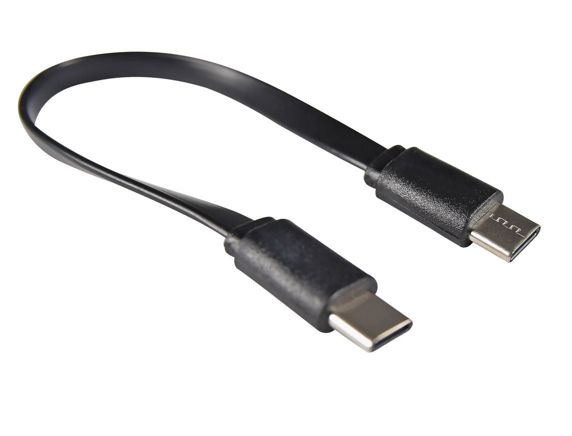 USB Type C - C Short Sync & Charge Flat Cable 20cm - Apollo Music School