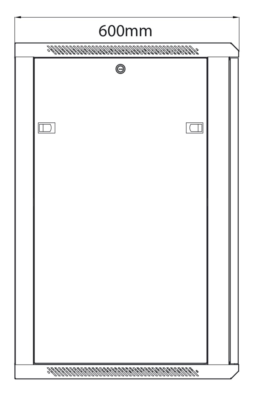 Rack Cabinet 18U x 600mm Deep - Apollo Music School