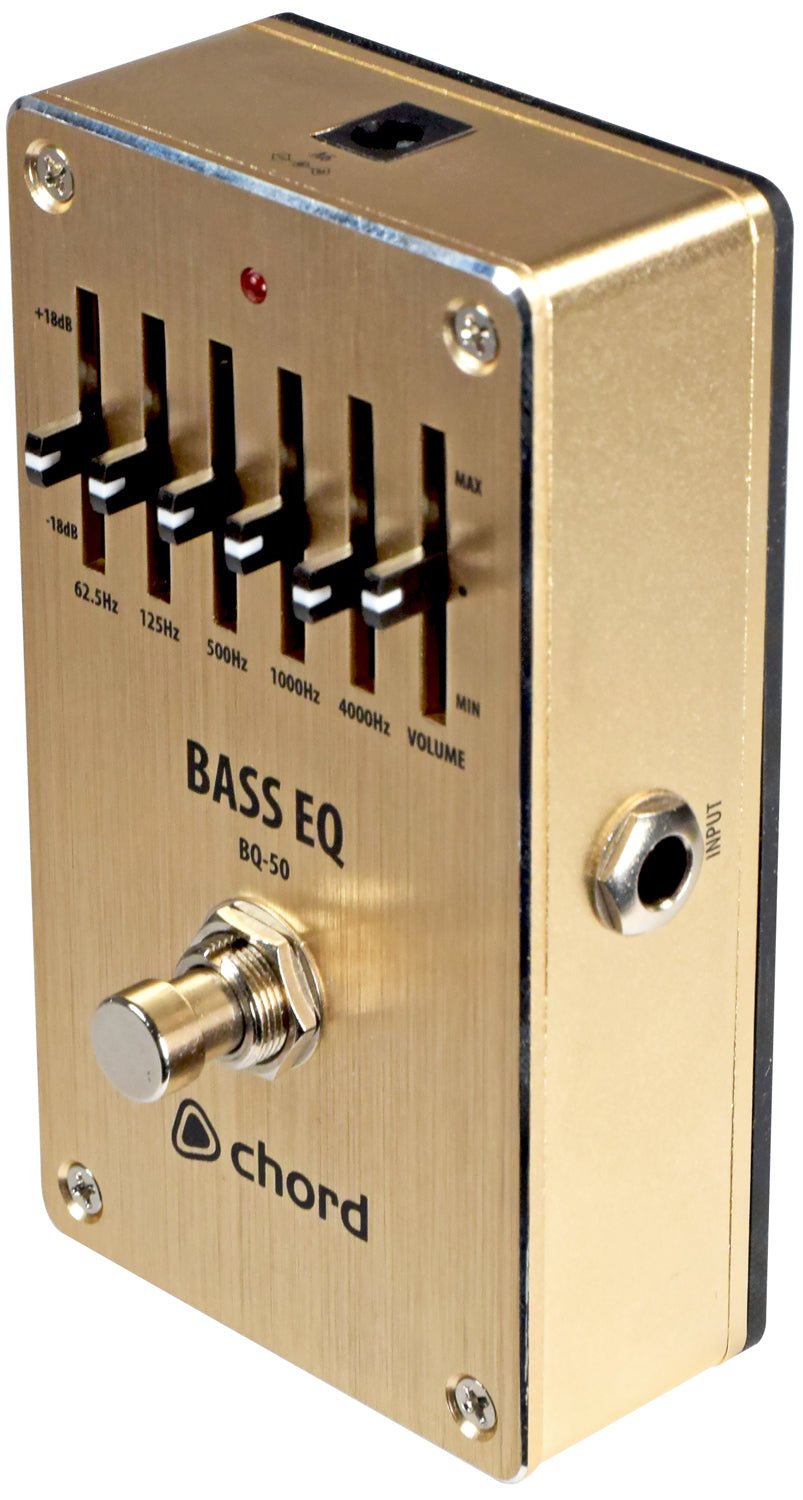 BQ - 50 5 - band Bass EQ Pedal - Apollo Music School