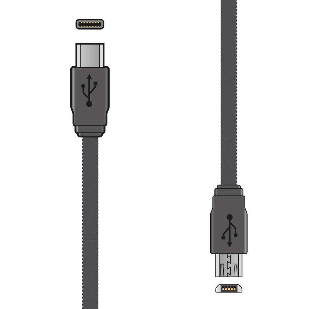 USB2.0 Type - C to Micro USB Sync & Charge Lead 1.5m - Apollo Music School