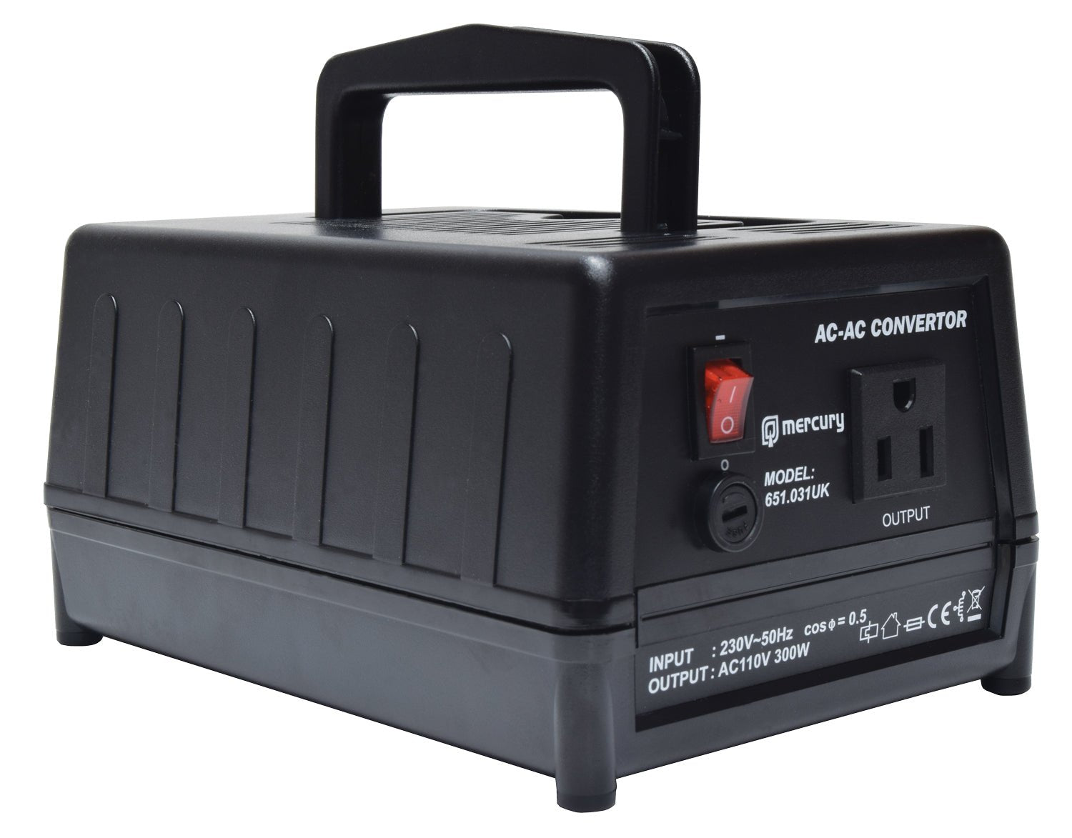 (UK version) Step down230 - 120Vac converter, 300W - Apollo Music School