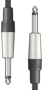 Braid Guitar Lead Black 3m - Apollo Music School