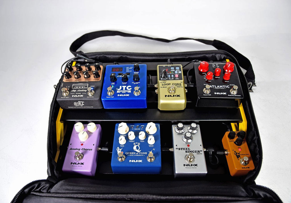 Medium Bumblebee Pedalboard + Bag + Accessories - Apollo Music School