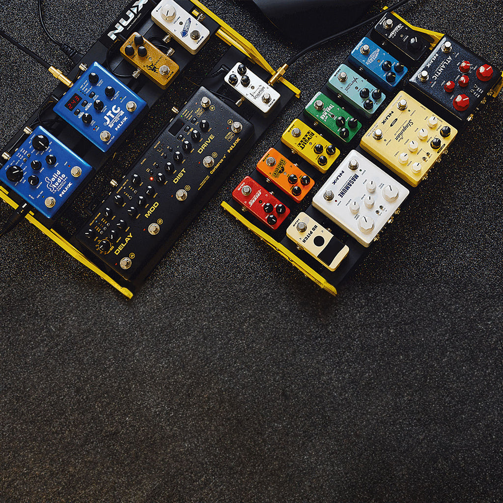 Medium Bumblebee Pedalboard + Bag + Accessories - Apollo Music School