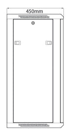 Rack Cabinet 18U x 450mm Deep - Apollo Music School