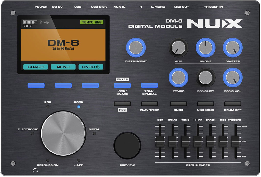 DM - 8 Digital Drum Kit - Apollo Music School