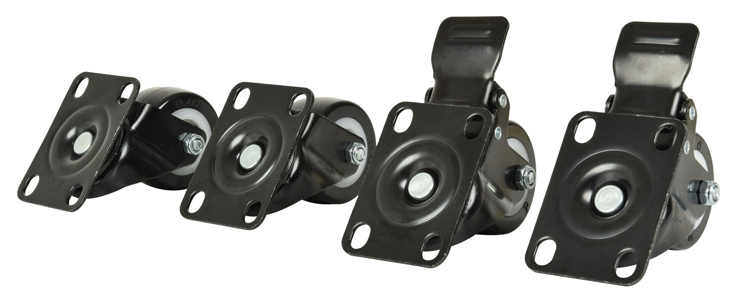 Castors for Rack Cabinet - Set of 4 - Apollo Music School