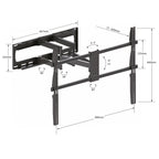 Slim Full Motion XL TV Bracket - Apollo Music School