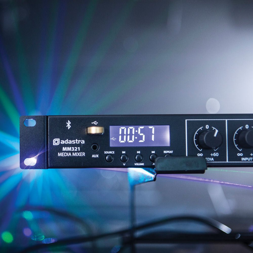 MM321 Rack Mixer + BT/USB/FM Player - Apollo Music School