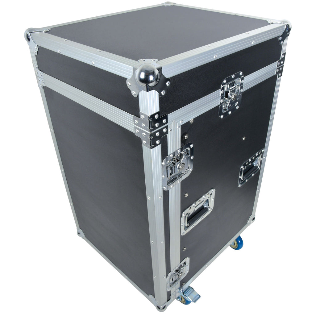 16U 19" rack case with wheels - Apollo Music School